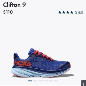 Hoka Boys Running Shoe Sz 6